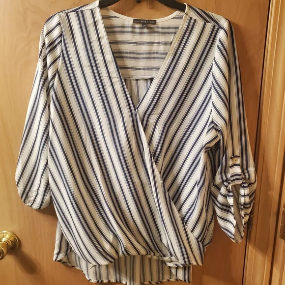 West Kei from Stitch Fix, size M, high low blouse - Picture 1 of 5